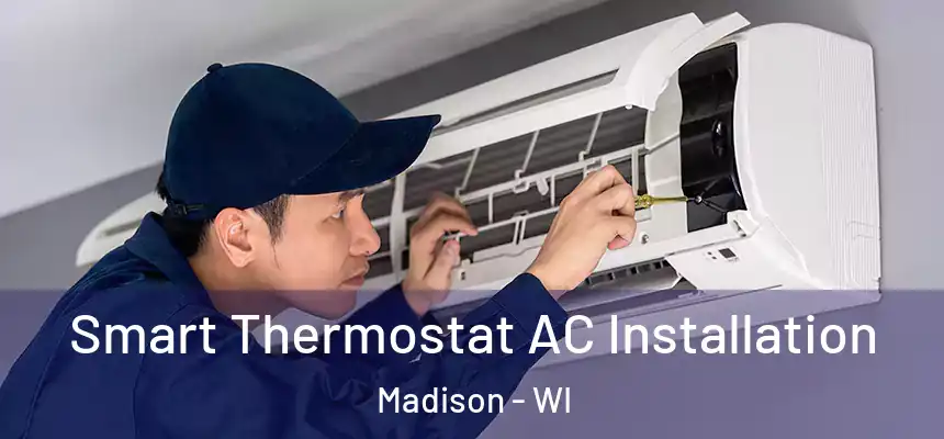  Smart Thermostat AC Installation Madison - WI